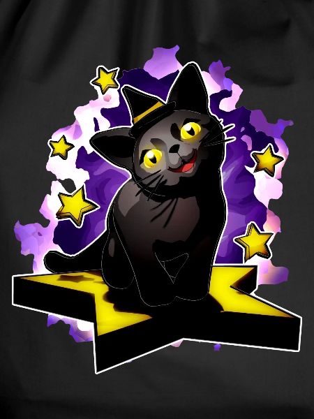 Black Star Wizard Kitten
