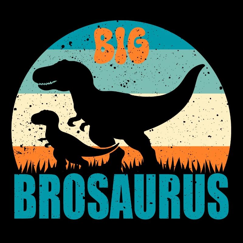big Brosaurus großer Brudersaurus Dino Bruder