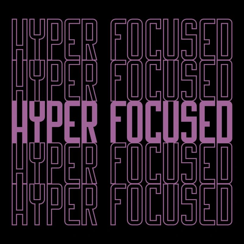 Hyperfocused in pink