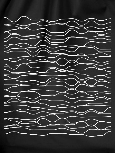 Wavy Line Echoes Pattern