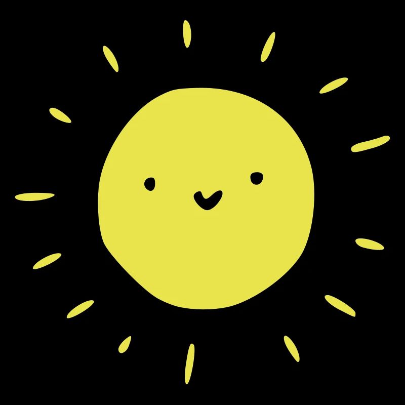 Sonne Smiley Sommer