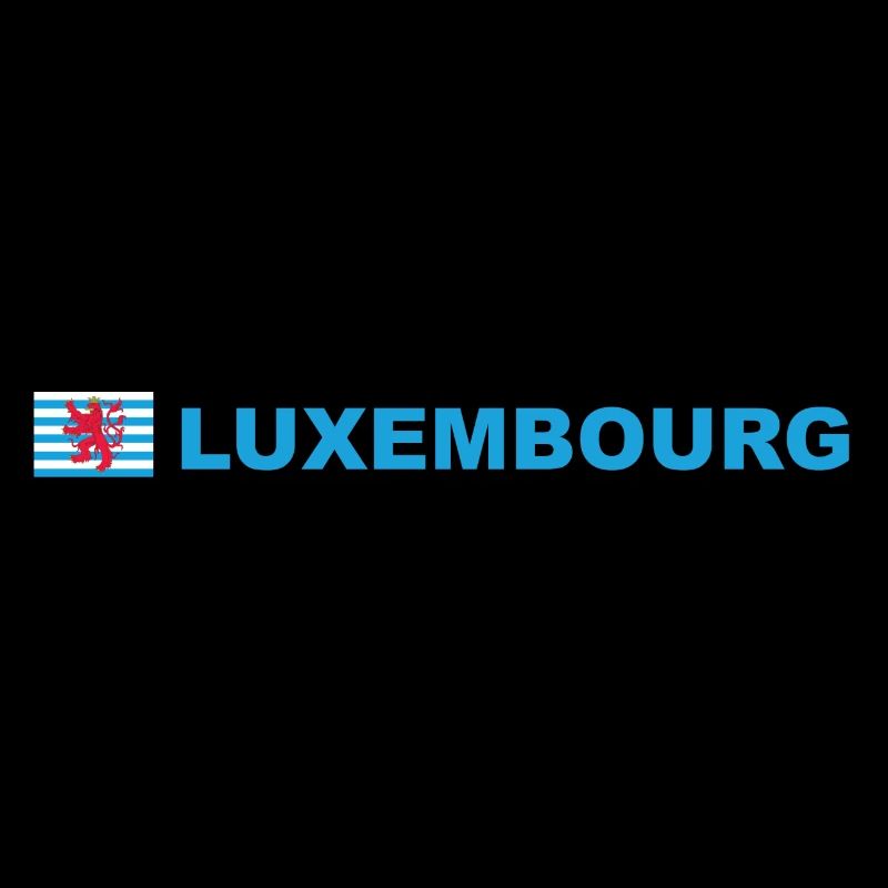 Luxembourg et drapeau