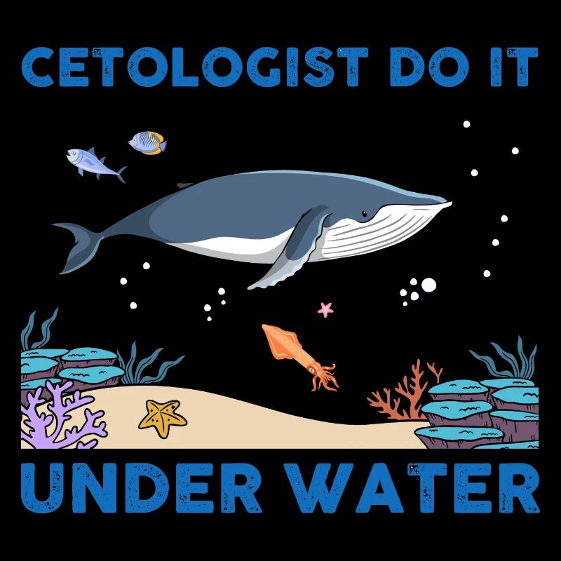 Diving Diver Scientist Cetology Cetologist