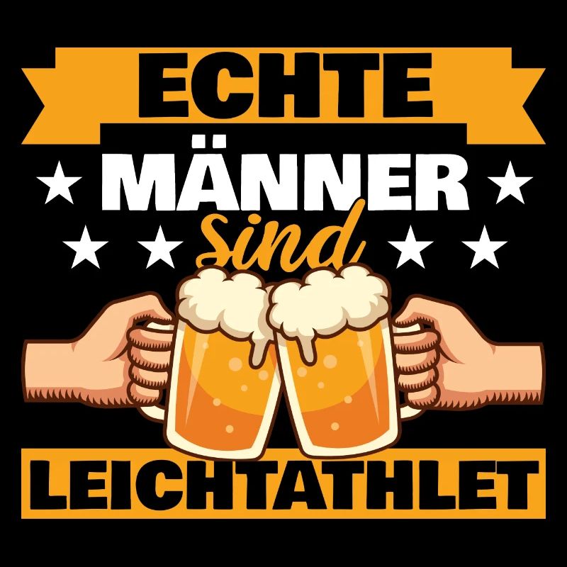 Echte Männer sind Leichtathlet