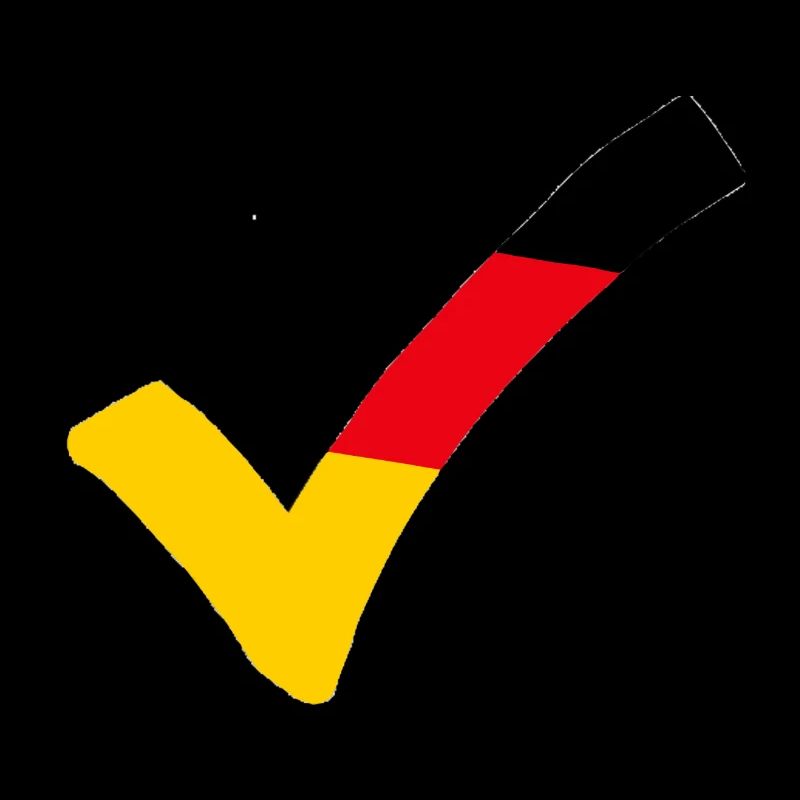 Hook Germany black-red-gold Check BRD