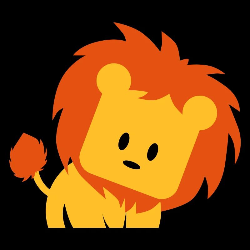 little cute lion