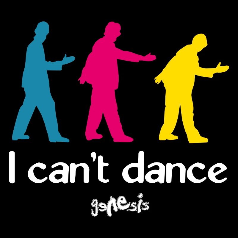 Genesis I Can't Dance Single Logo