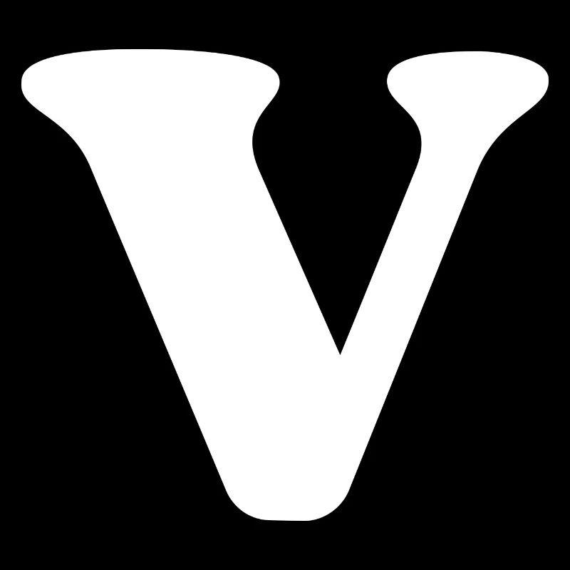 Letter v