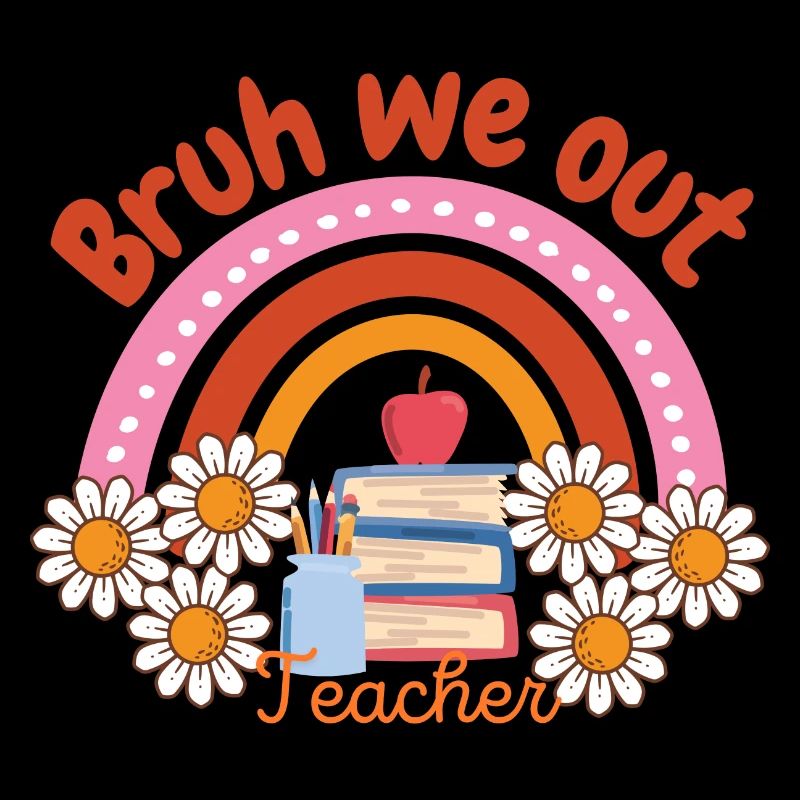 Bruh nous sortons les enseignants fin d’école enfants enseignant