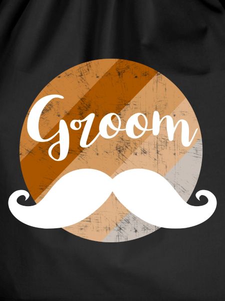 Groom mustache