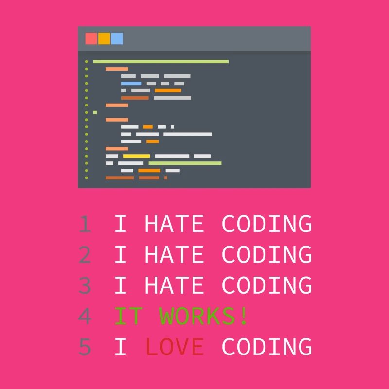I love Coding! Programmierer, Nerds, Computer
