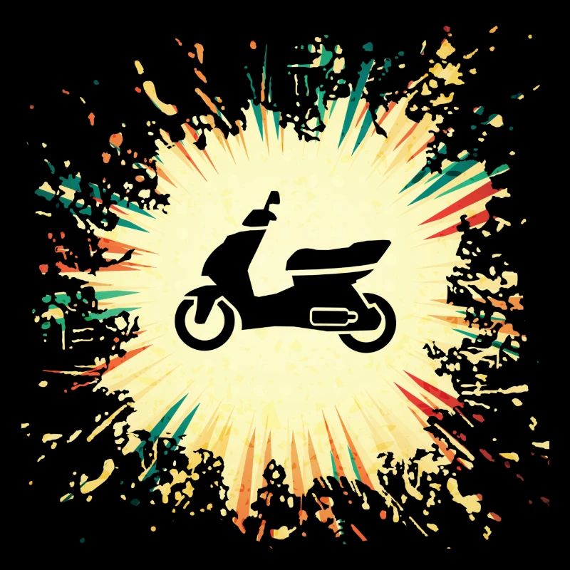 Motorroller Mofa