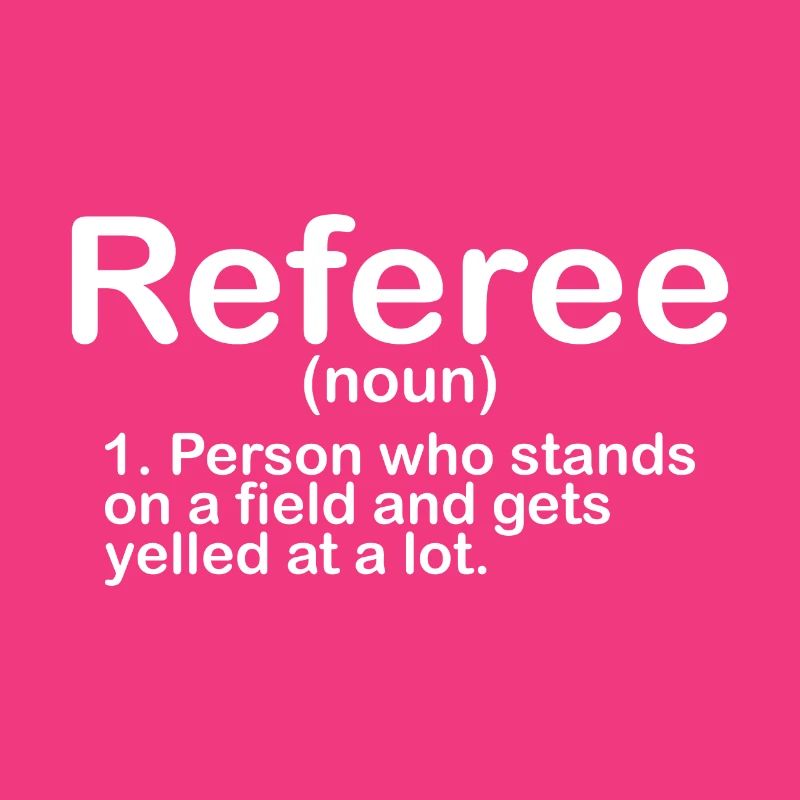 Soccer referee funny gift for men