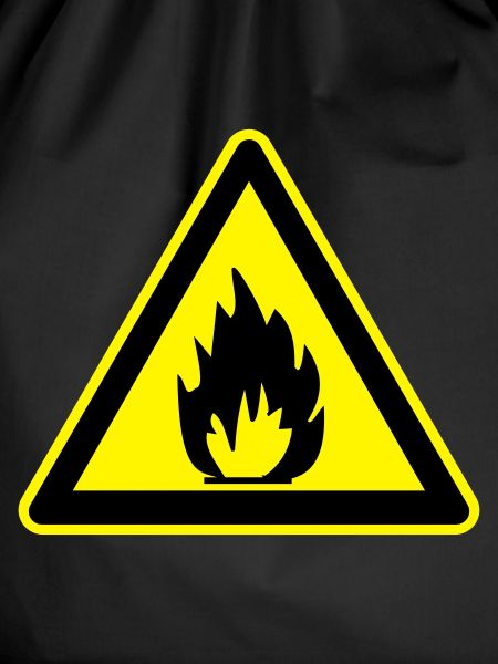 inflammable sign