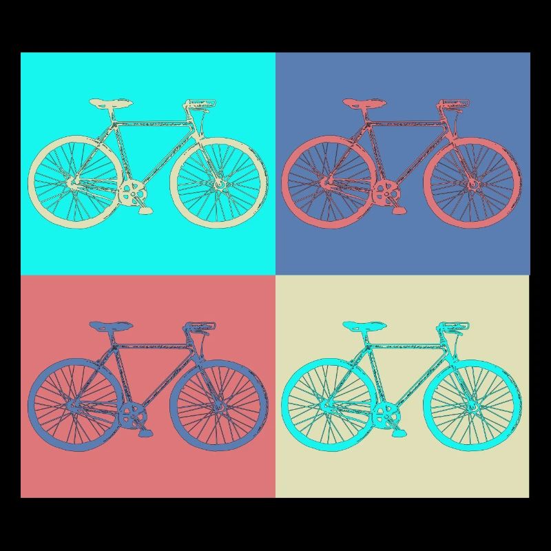Bicycle in colours 02