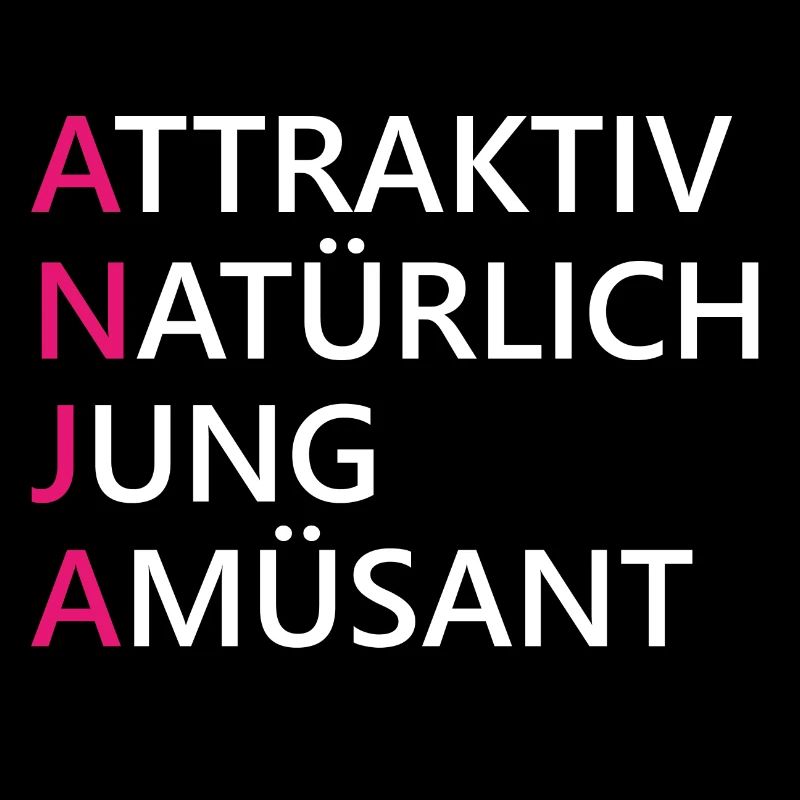 Anja Name Geschenk