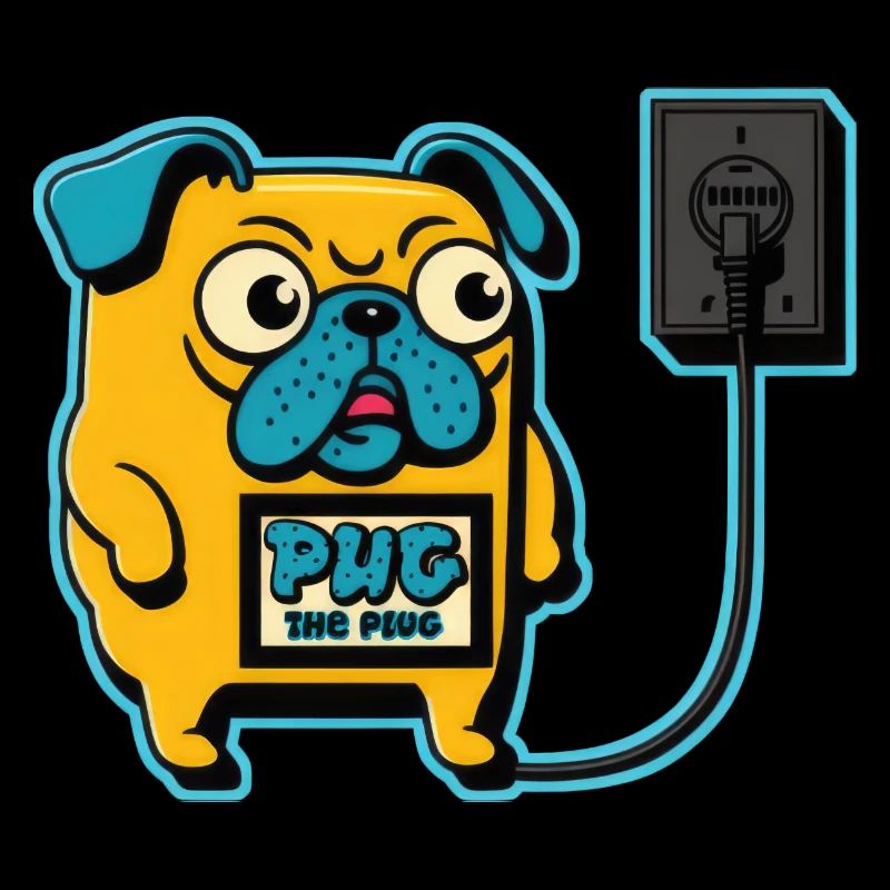 Mops den Stecker