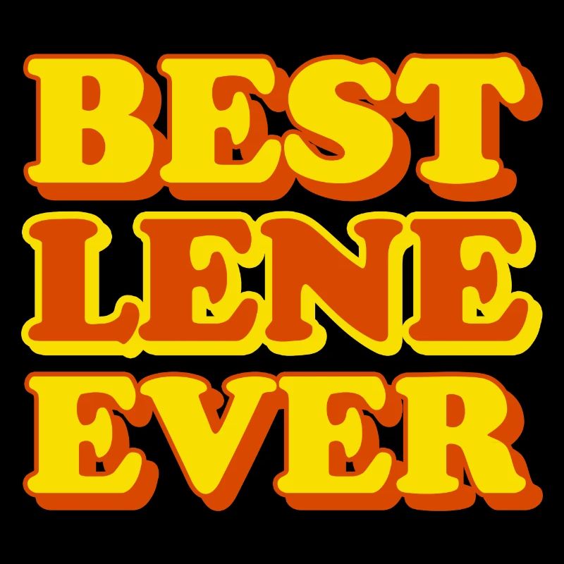 Lene prénom drôle cadeau