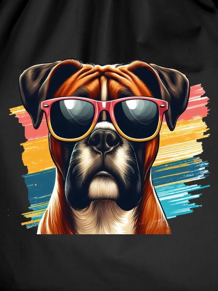 Cute Boxer Dog Art
