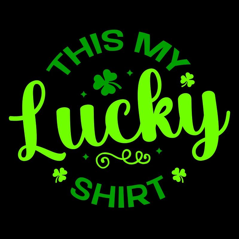 C’est ma chemise porte-bonheur Saint-Patrick