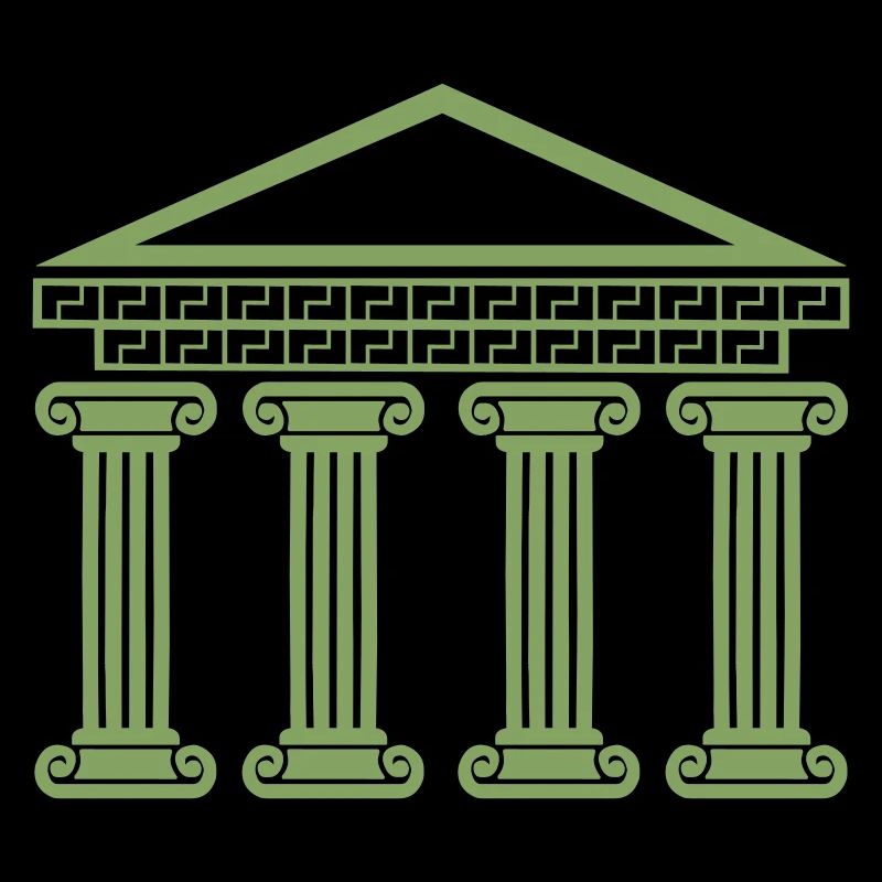 griechisches antikes gebäude