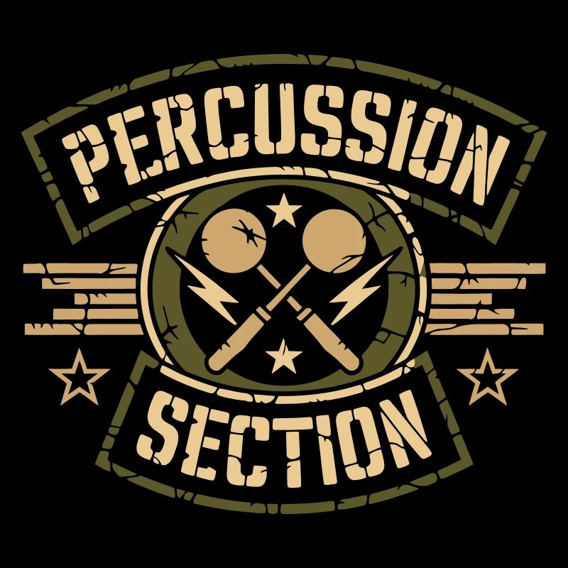 Abzeichen der Percussion-Sektion