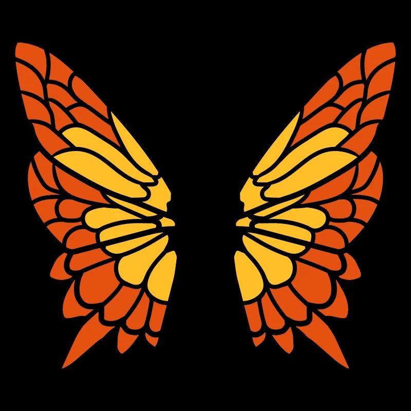 Butterfly Fluegel Pattern