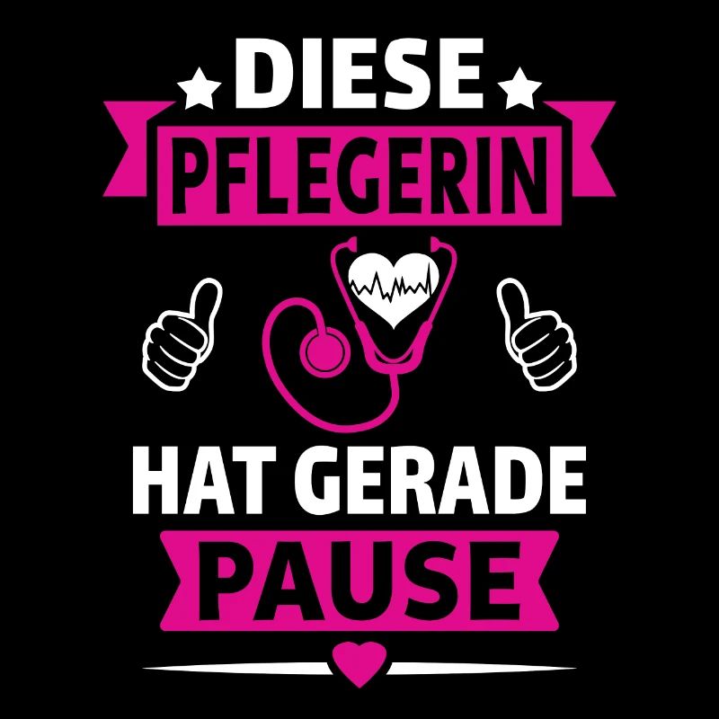 diese pflegerin hat gerade pause