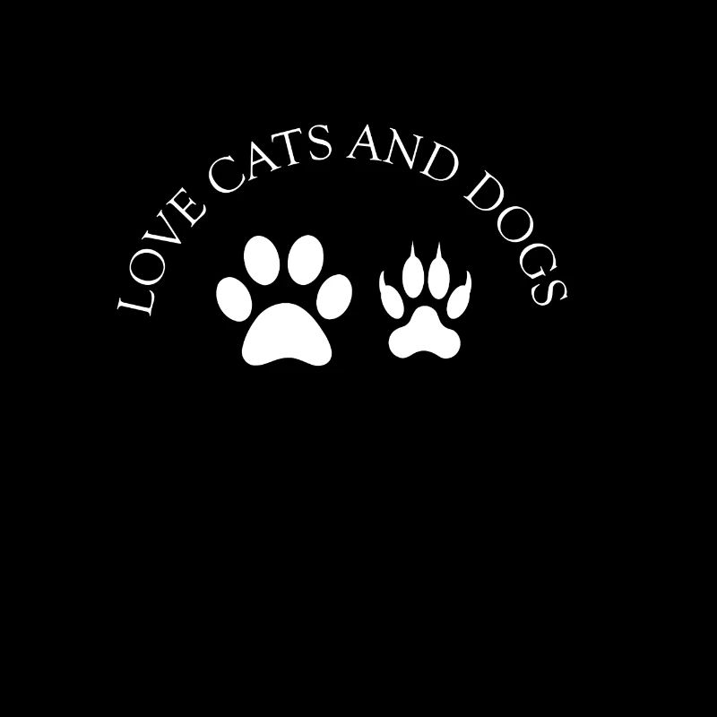 Chiens Les chats aiment les chats et les chiens