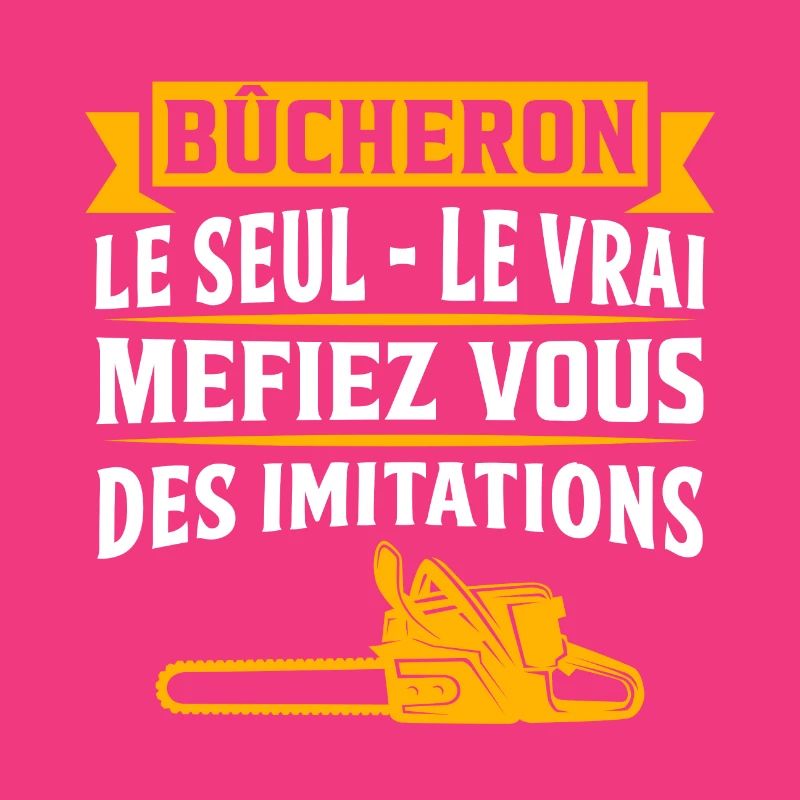cadeau bûcheron t-shirt bucheron