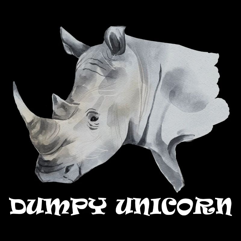 Dumpy Unicorn Plumpes Einhorn Nashorn Rhinozeros