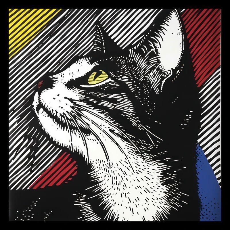 Chat, Motif De Chat