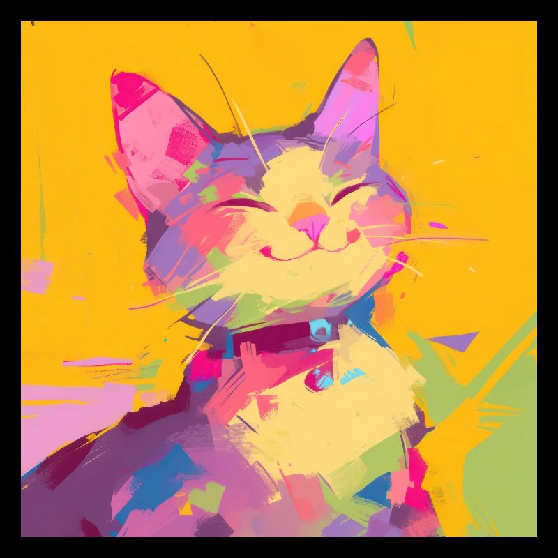 Chat, Motif De Chat