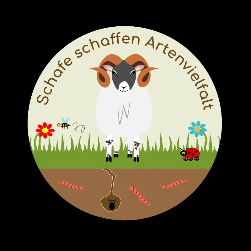 Sheep create biodiversity Scottish Blackface