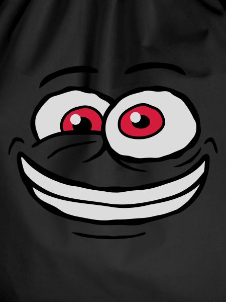 Crazy Comic Face Design