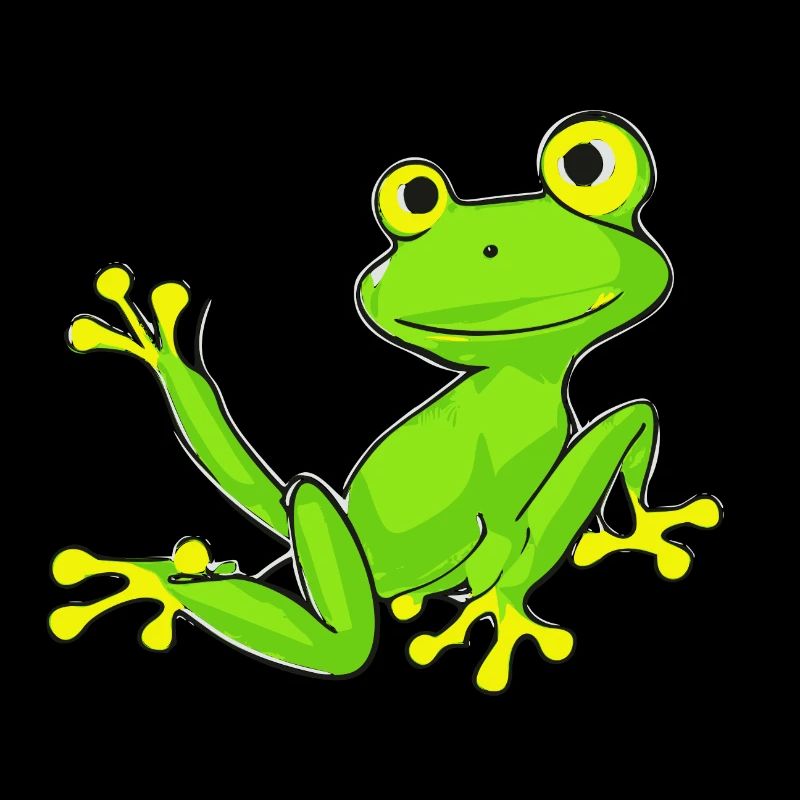 Crazy Cute Chibi Frog