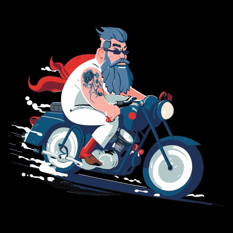 Motorcycle Grandpa
