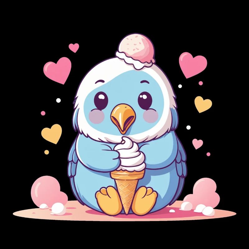 Flauschige Eis-Power