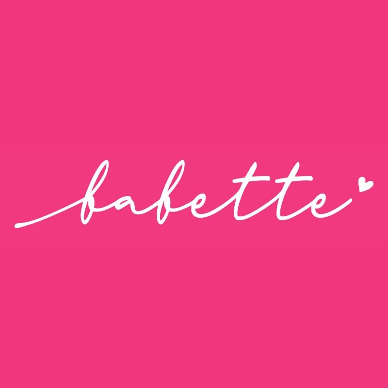 Babette Cursive Name