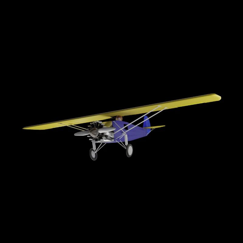 Aircraft high-wing aircraft