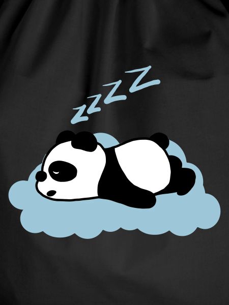 Sleepy panda