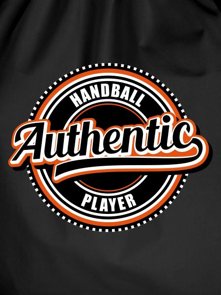 Authentic handball player