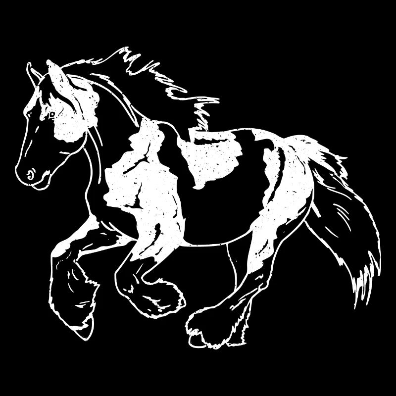 Tinker Pferd Arbeitspferde Irish Cob