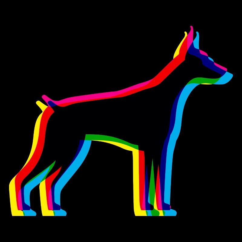 CMYK Dobermann