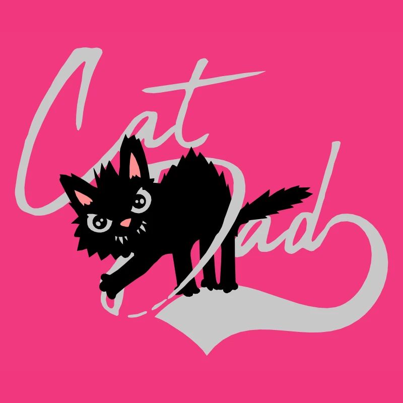 Cat Dad cool Design