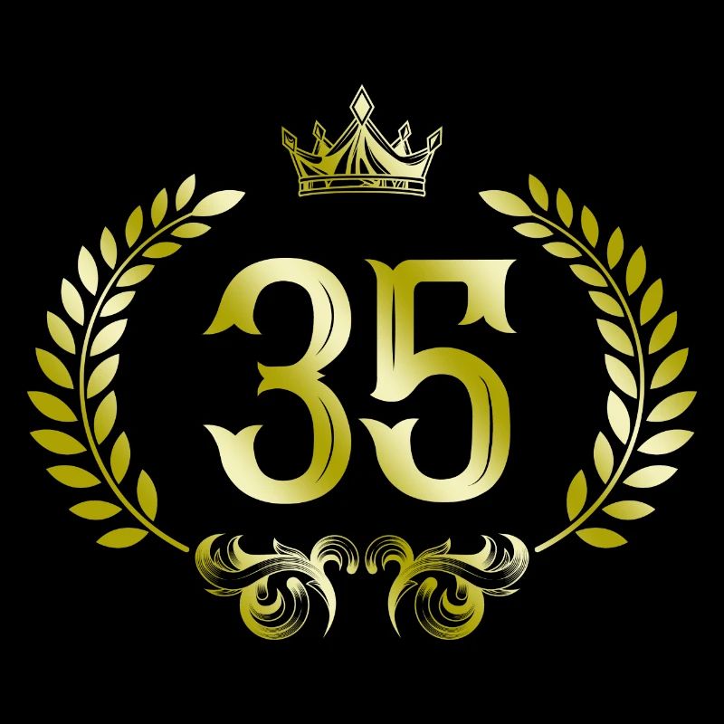 35 Number Wreath