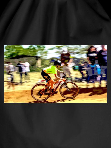 Mountain biking downhill
