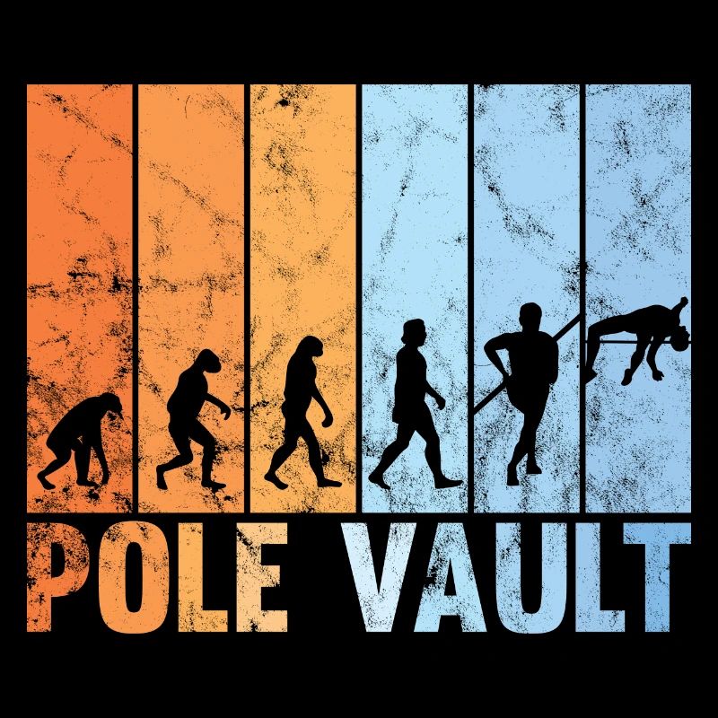 Stabhochspringer evolution retro stabhochsprung