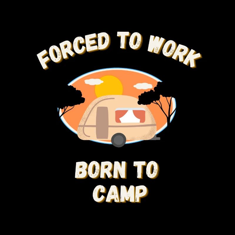 Forcé de travailler, né au camp