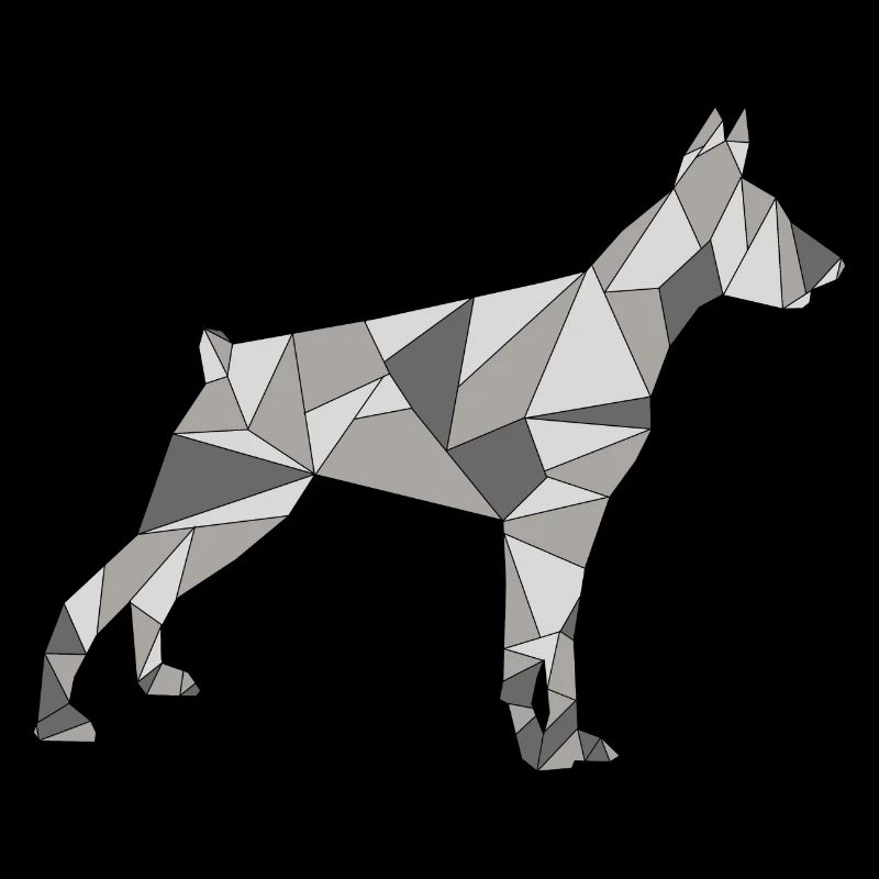 GEOMETRIC DOBERMAN